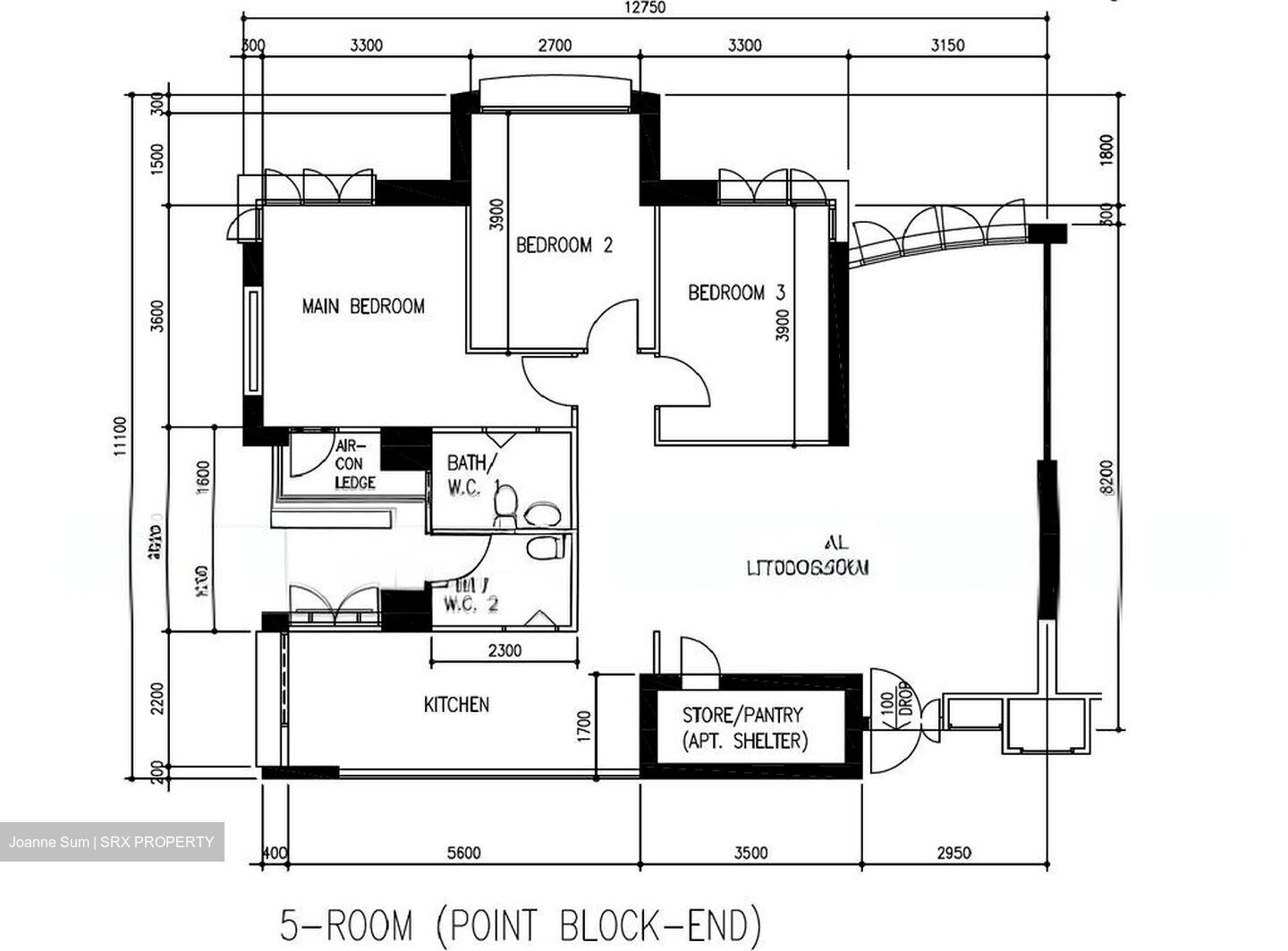 Blk 18 Jalan Tenteram (Toa Payoh), HDB 5 Rooms #571571461